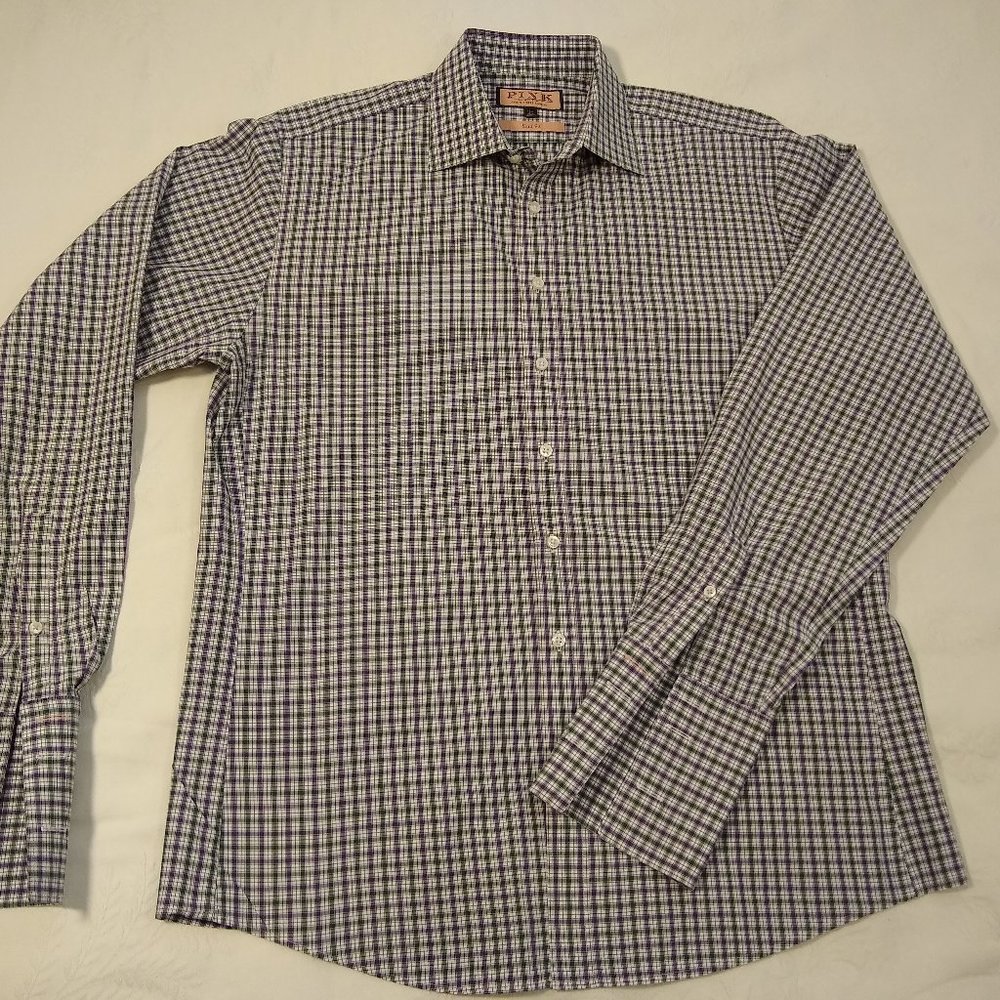 Thomas Pink French Double Cuff long sleeve sz 16.5